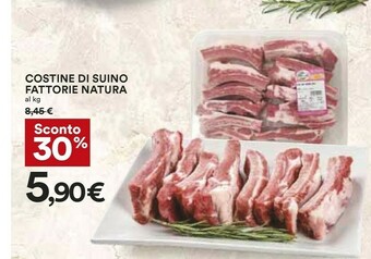 Coop Fattorie Natura Costine Di Suino offerta