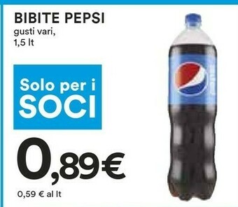 Coop Pepsi 1500 G(ml) offerta