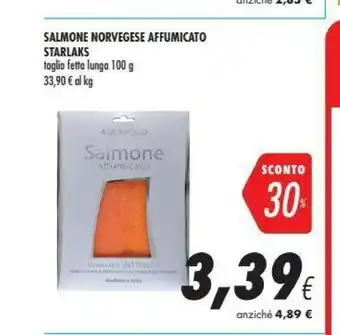 Coop Starlaks Salmone Norvegese Affumicato offerta