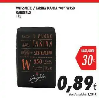 Coop Garofalo Farina Di Grano Tenero Tipo 00 1000 G(ml) offerta