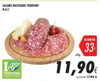 Coop Salame Nostrano Trentino Nat offerta