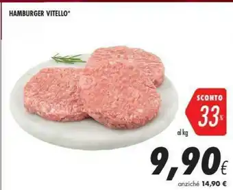 Coop Hamburger Vitello offerta