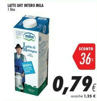 Coop Mila - Latte Di Montagna Intero UHT 1000 G(ml) offerta