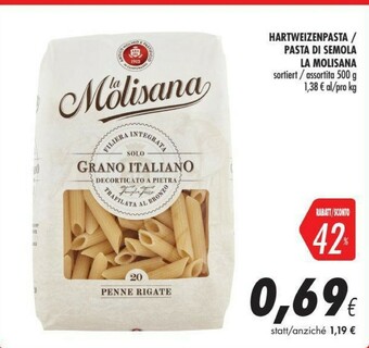 Coop La Molisana Pasta Di Semola 500 G offerta