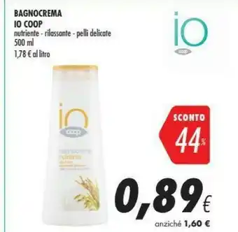 Coop Coop Bagnocrema Io offerta