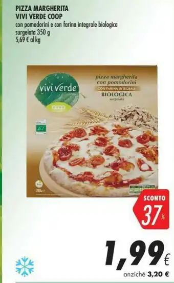 Coop Coop - Pizza Margherita Con Pomodorini 350 G(ml) offerta