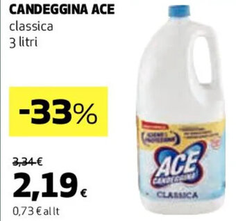 Coop CANDEGGINA ACE classica 3 litri offerta