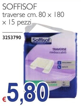 SOFFISOF traverse cm. 80 x 180 x 15 pezzi