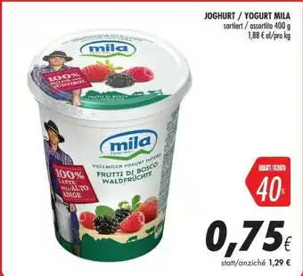 Coop Mila - Yogurt Drink Pesca 400 G(ml) offerta