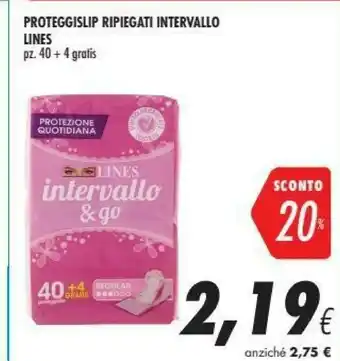 Lines Proteggislip Ripiegati Intervallo