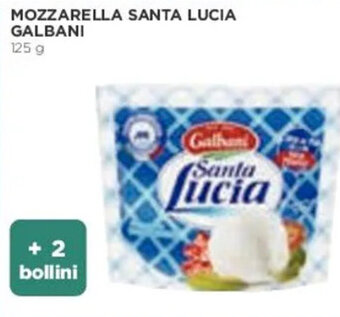 Coop MOZZARELLA SANTA LUCIA GALBANI 125 g offerta
