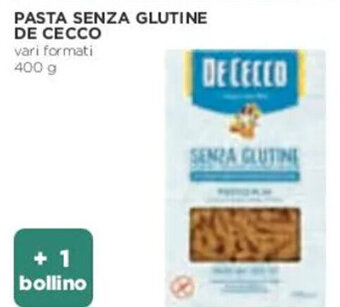 Coop PASTA SENZA GLUTINE DE CECCO 400 g offerta
