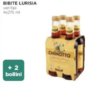 Coop BIBITE LURISIA vari tipi 4x275 ml offerta