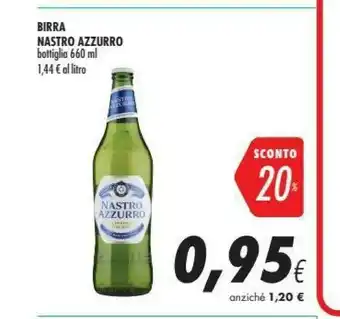 Coop Nastro Azzurro Birra 660 G(ml) offerta