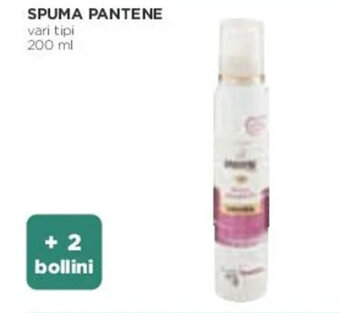 Coop SPUMA PANTENE vari tipi 200 ml offerta