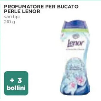 Coop PROFUMATORE PER BUCATO PERLE LENOR vari tipi 210 g offerta