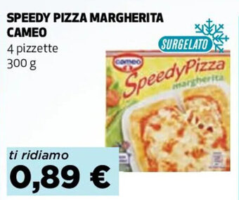 Coop SPEEDY PIZZA MARGHERITA CAMEO 300 g offerta