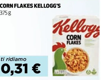 Coop CORN FLAKES KELLOGG'S 375 g offerta