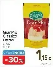 Carrefour Ferrari Granmix Classico offerta