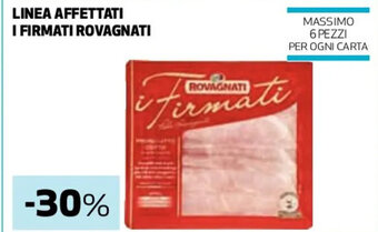 Coop LINEA AFFETTATI I FIRMATI ROVAGNATI offerta