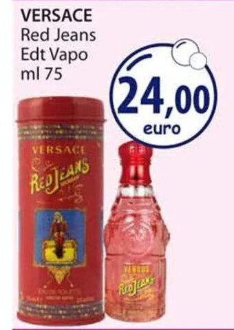 VERSACE Red Jeans Edt Vapo ml 75