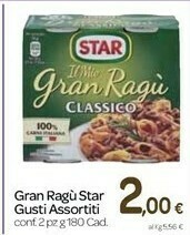 Carrefour Star Gran Ragu offerta
