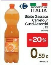 Carrefour Carrefour Bibite Gassate offerta