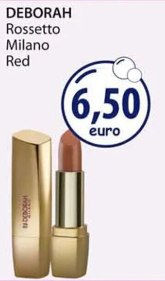 Acqua & Sapone DEBORAH Rossetto Milano Red offerta