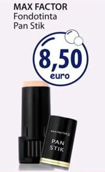 Acqua & Sapone MAX FACTOR Fondotinta Pan Stik offerta