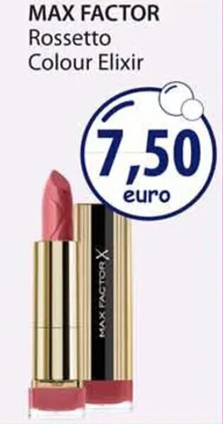 Acqua & Sapone MAX FACTOR Rossetto Colour Elixir offerta