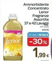 Carrefour Lenor Ammorbidente Concentrato offerta
