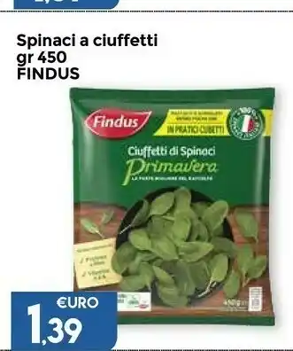 Colonial Sud Findus Spinaci offerta
