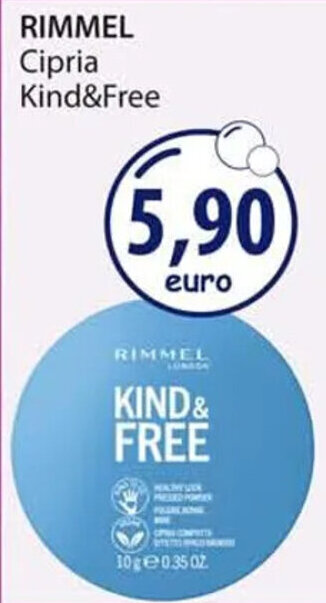 Acqua & Sapone RIMMEL Cipria Kind&Free offerta