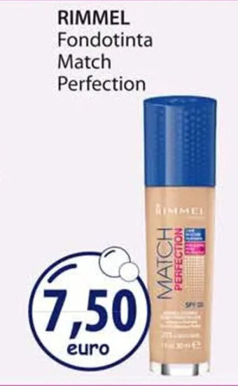Acqua & Sapone RIMMEL Fondotinta Match Perfection offerta