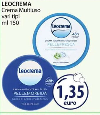 Acqua & Sapone LEOCREMA Crema Multiuso vari tipi ml 150 offerta