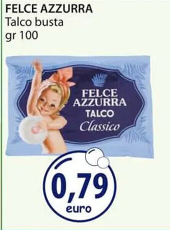 Acqua & Sapone FELCE AZZURRA Talco busta gr 100 offerta