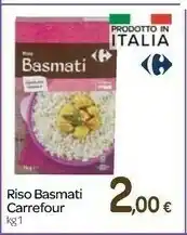 Carrefour Carrefour - Riso Basmati 1000 g(ml) offerta