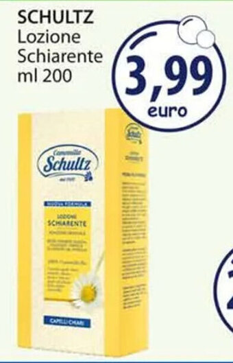 Acqua & Sapone SCHULTZ Lozione Schiarente ml 200 offerta