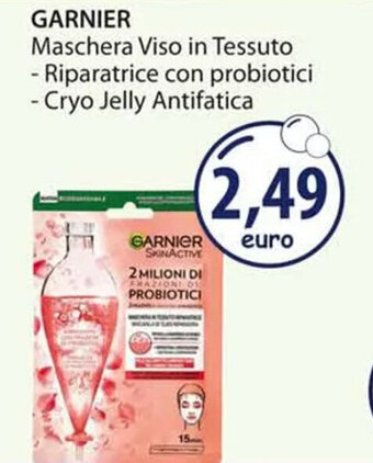 Acqua & Sapone GARNIER Maschera Viso in Tessuto offerta
