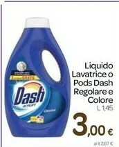 Carrefour Dash Liquido Lavatrice offerta