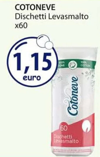 Acqua & Sapone COTONEVE Dischetti Levasmalto x60 offerta