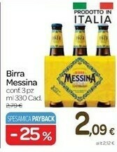 Carrefour Express Messina Birra offerta