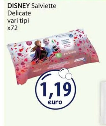 Acqua & Sapone DISNEY Salviette Delicate vari tipi x72 offerta