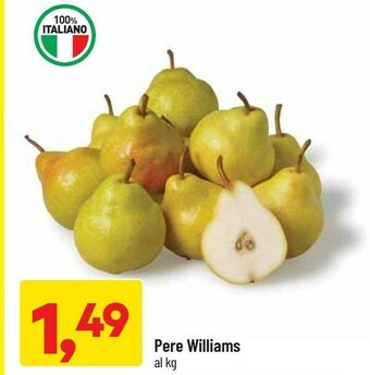 DPiù Pere Williams offerta