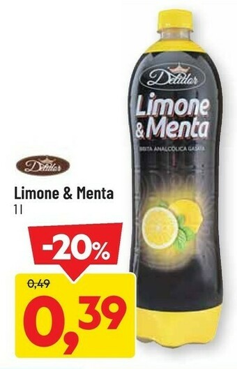 DPiù Delidor Limone & Menta offerta