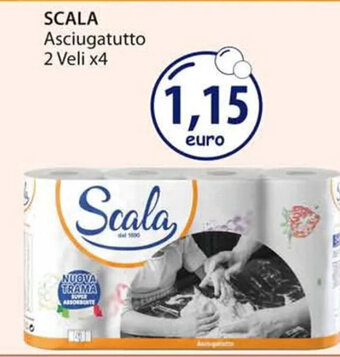 Acqua & Sapone SCALA Asciugatutto 2 Veli x4 offerta