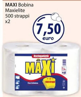 Acqua & Sapone MAXI Bobina Maxielite 500 strappi x2 offerta