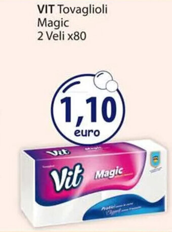 Acqua & Sapone VIT Tovaglioli Magic 2 Veli x80 offerta