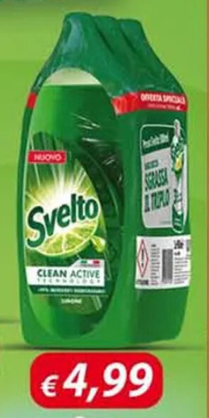 Acqua & Sapone CLEAN ACTIVE Svelto offerta
