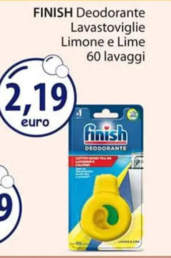 Acqua & Sapone FINISH Deodorante Lavastoviglie Limone e Lime 60 lavaggi offerta